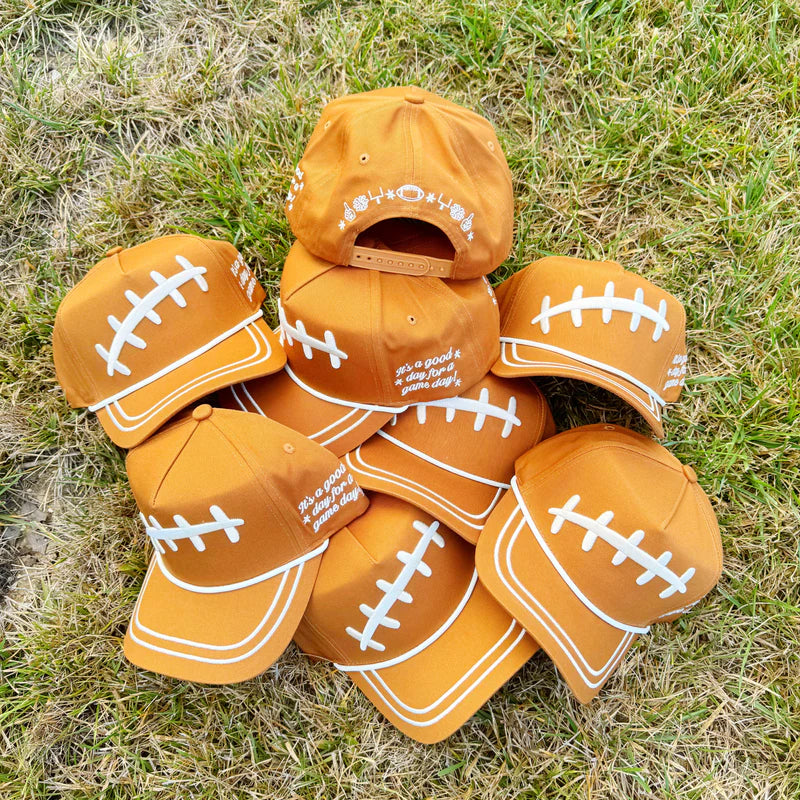 Football Lace Trucker Hat
