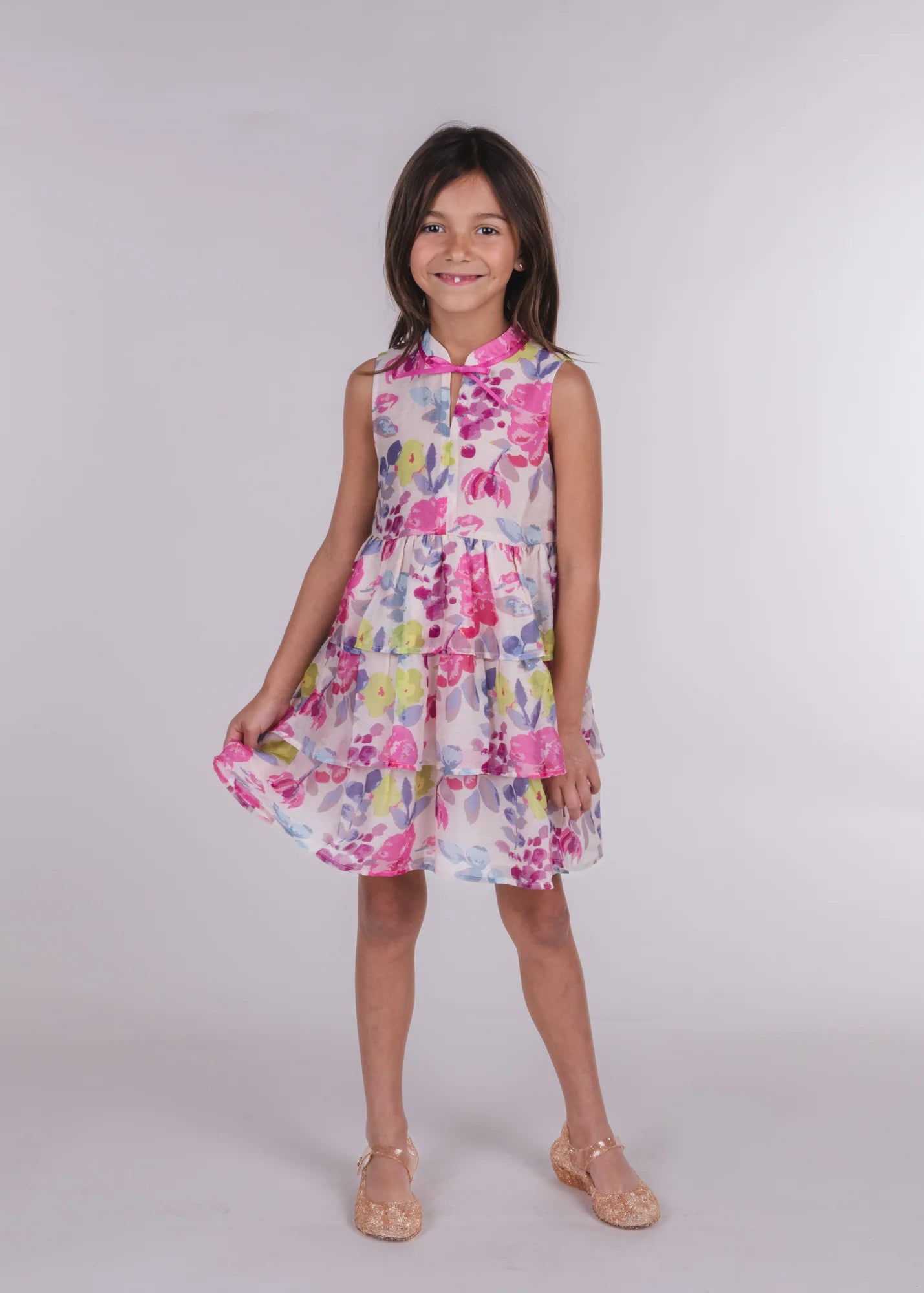 Girls Garden Gala Dress by Finding Foxtale