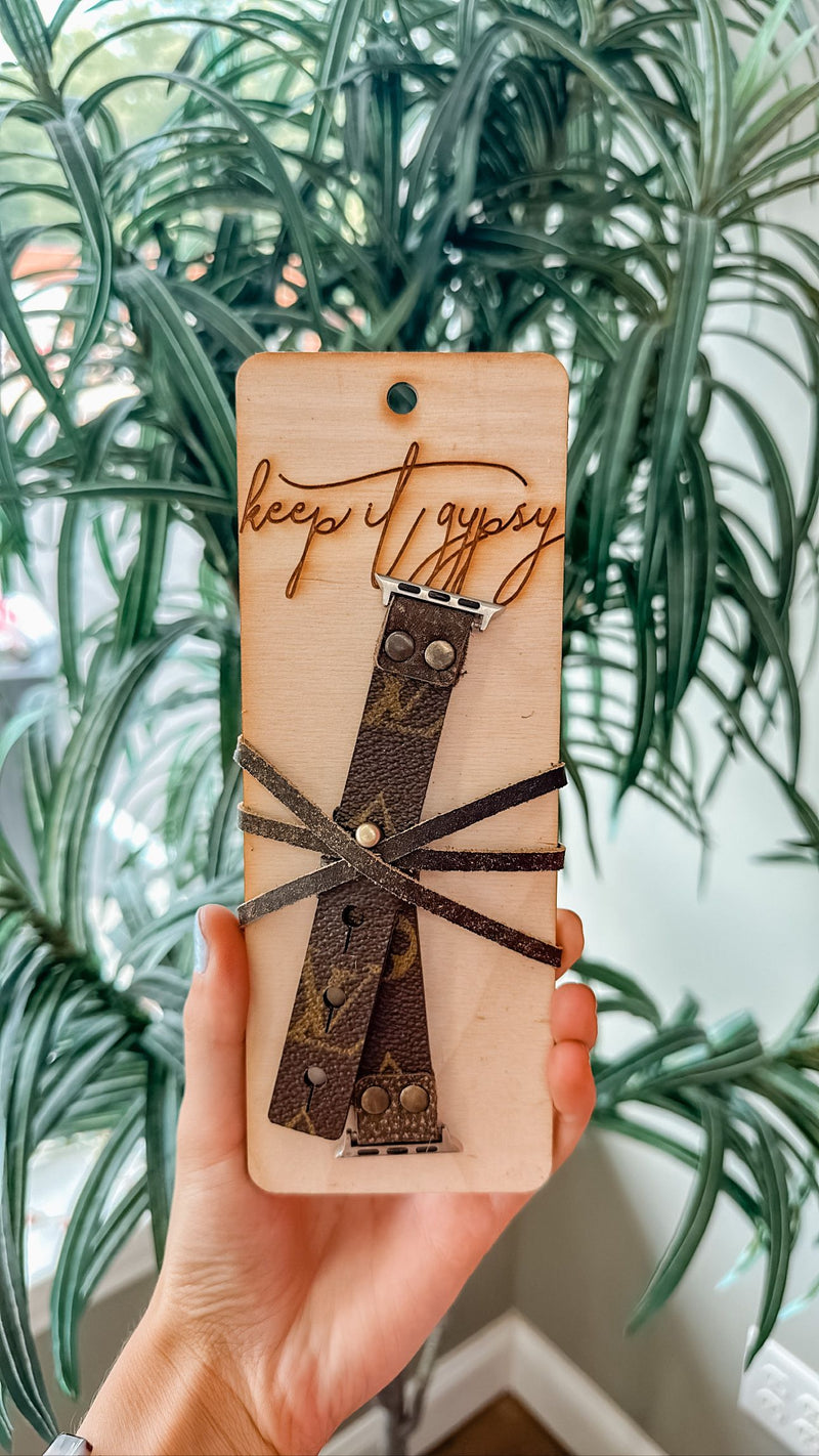 Repurposed Louis Vuitton Apple Watch Band - The Molly Grace
