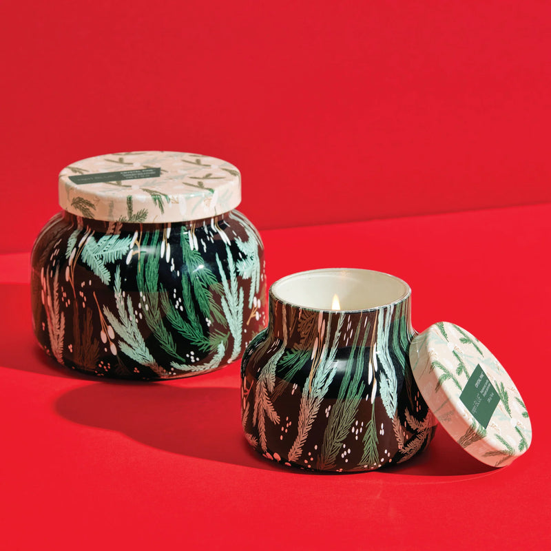 capri Blue Pattern Play Holiday Candle
