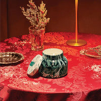 capri Blue Pattern Play Holiday Candle