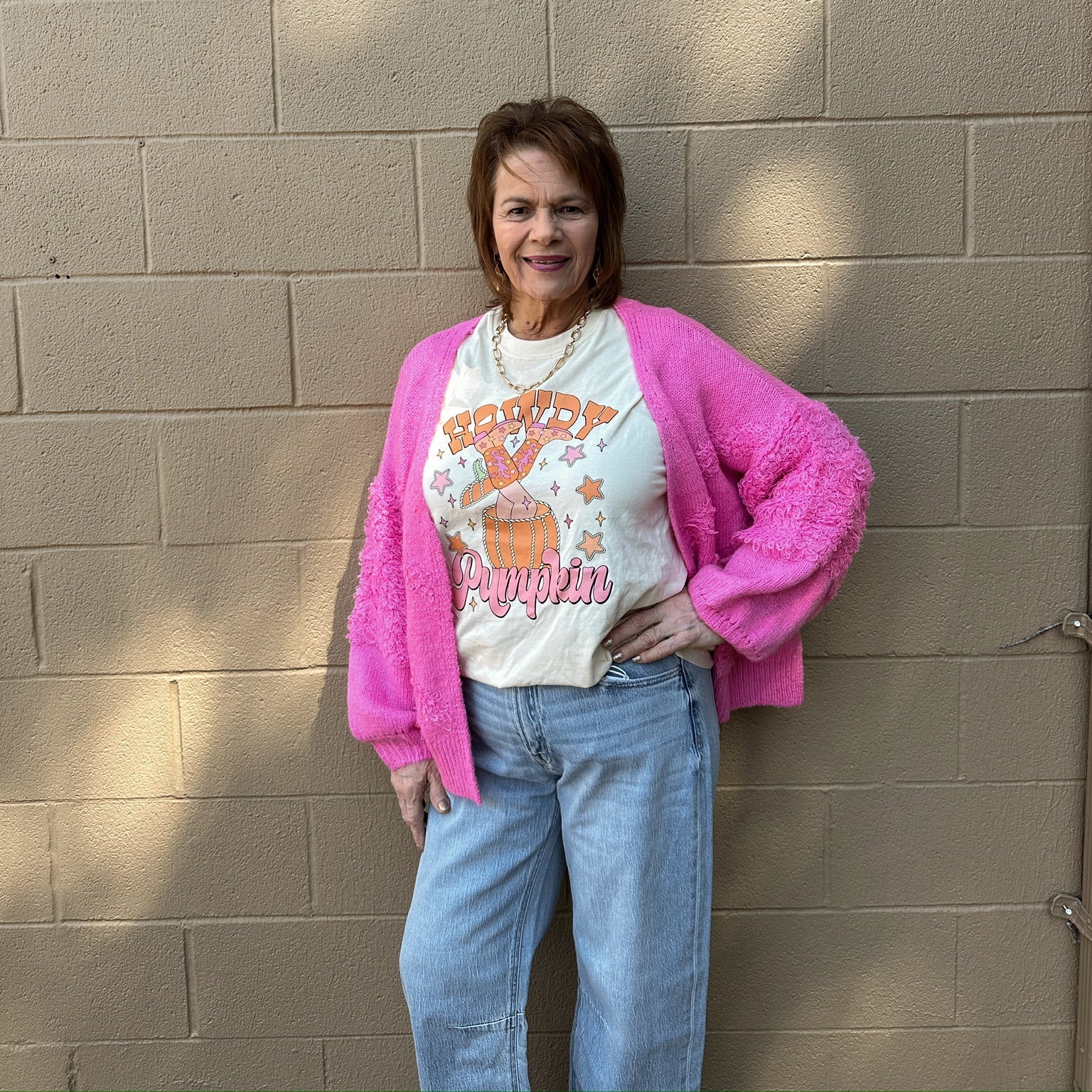 Howdy Pumpkin Graphic Tee