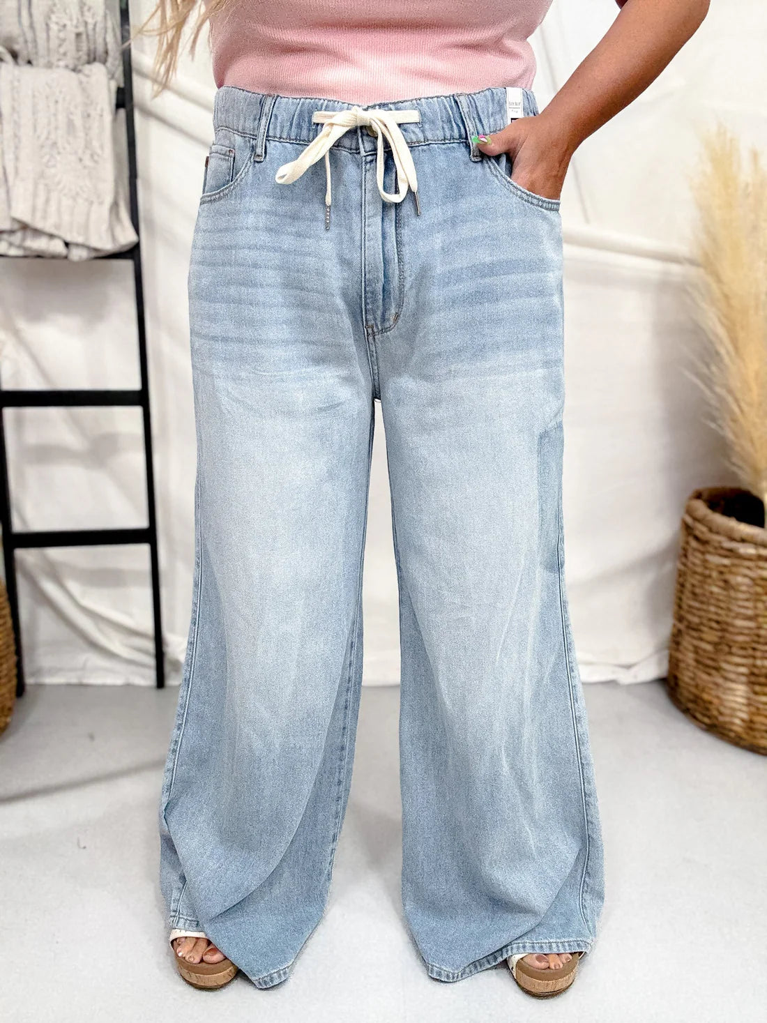 Judy Blue Palazzo Fit Jeans