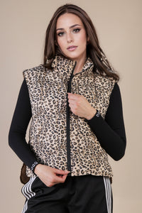Leopard Vest