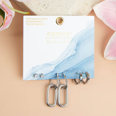 Linked Hoop Trio