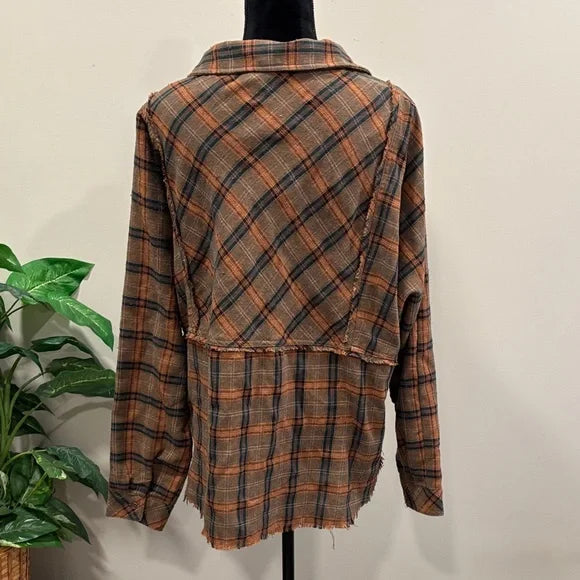 Cowgirl Up Plaid Shirt by Heyson