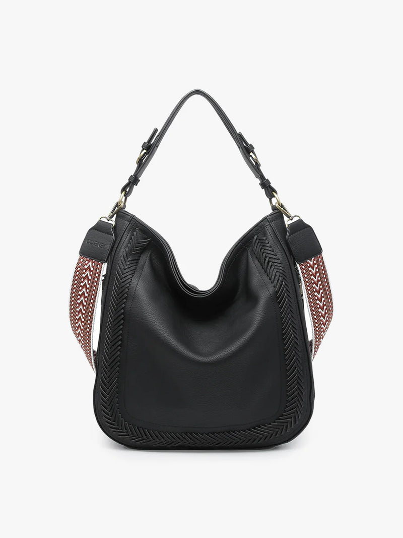 Aris Vegan Hobo Bag by Jen & Co