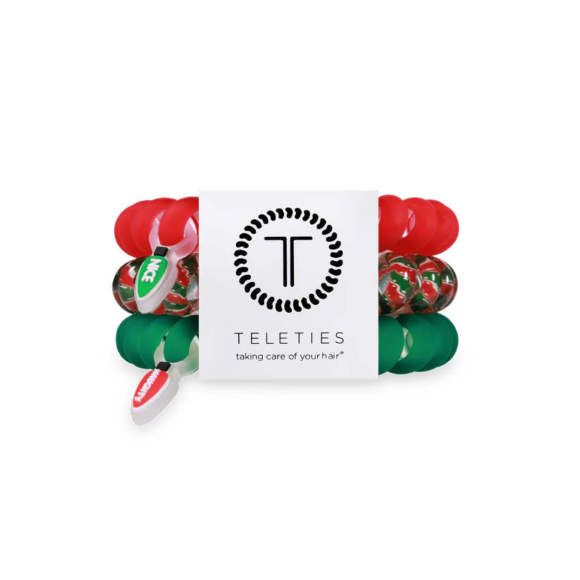 Teleties Hair Ties Christmas Styles- Large