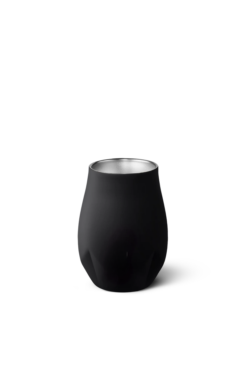 whiskey glass/ brumate/ brumate nos'r/ matte black