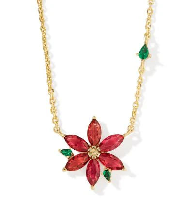 Poinsettia Necklace *Final Sale*