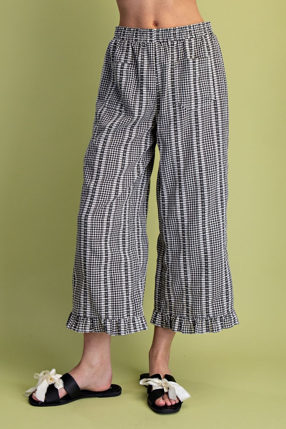 Checkboard Pattern Top & Bottoms *Sold Separately
