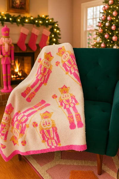 Nutcracker Blanket *Final Sale*