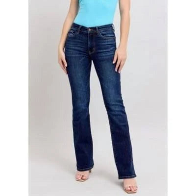 Judy Blue Mid Rise Bootcut Jeans