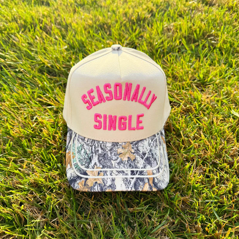 Seasonally Single Trucker Hat