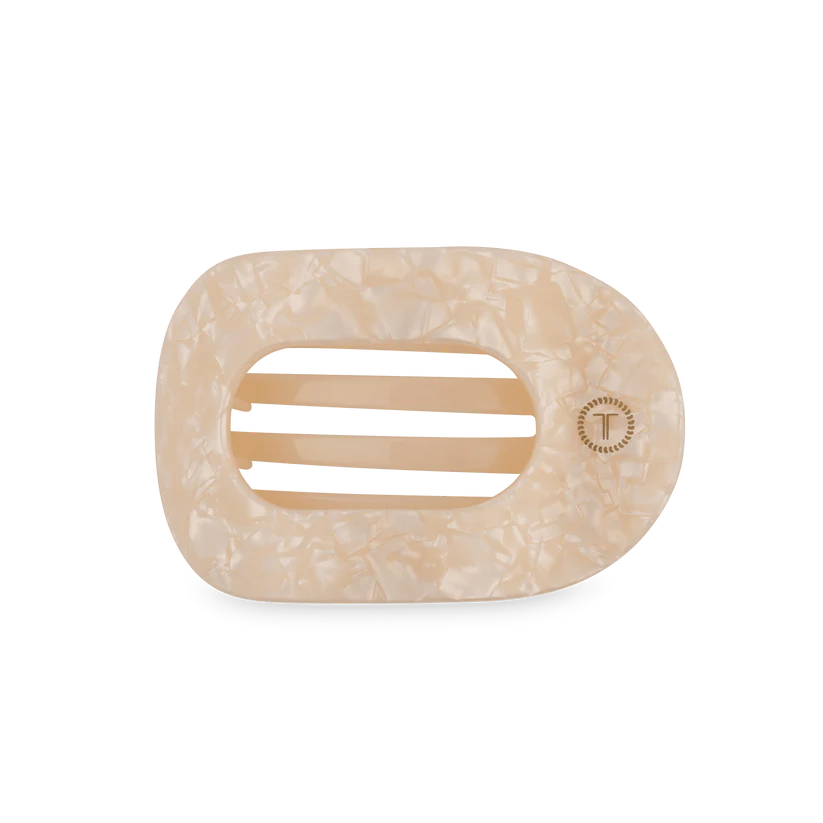 Teleties Flat Round Claw Clip - Medium