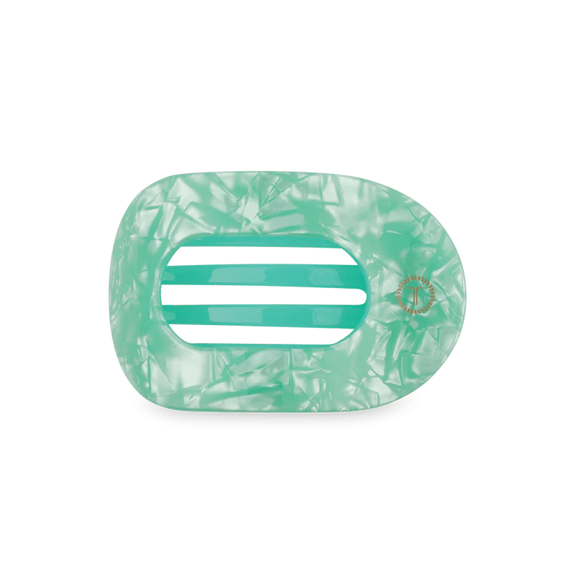 Teleties Flat Round Claw Clip - Medium