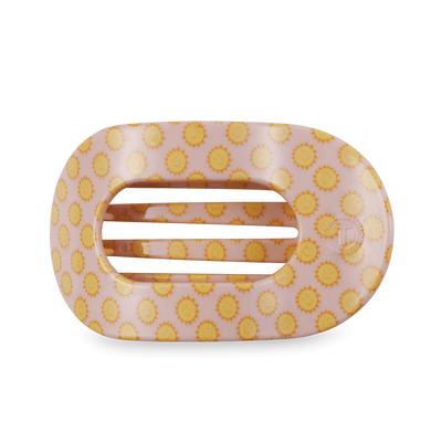 Teleties Flat Round Claw Clip - Medium