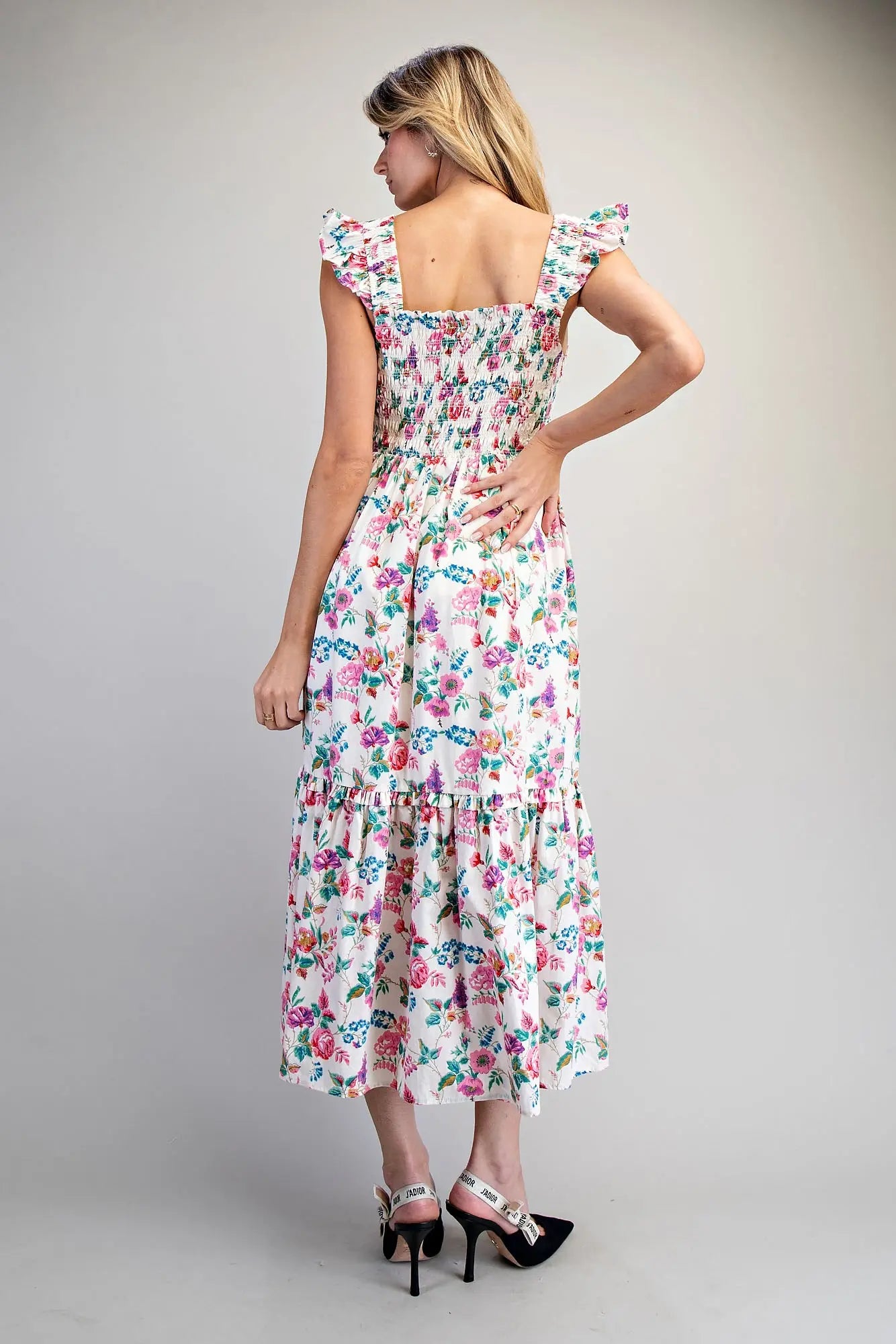 Floral Pink Dress