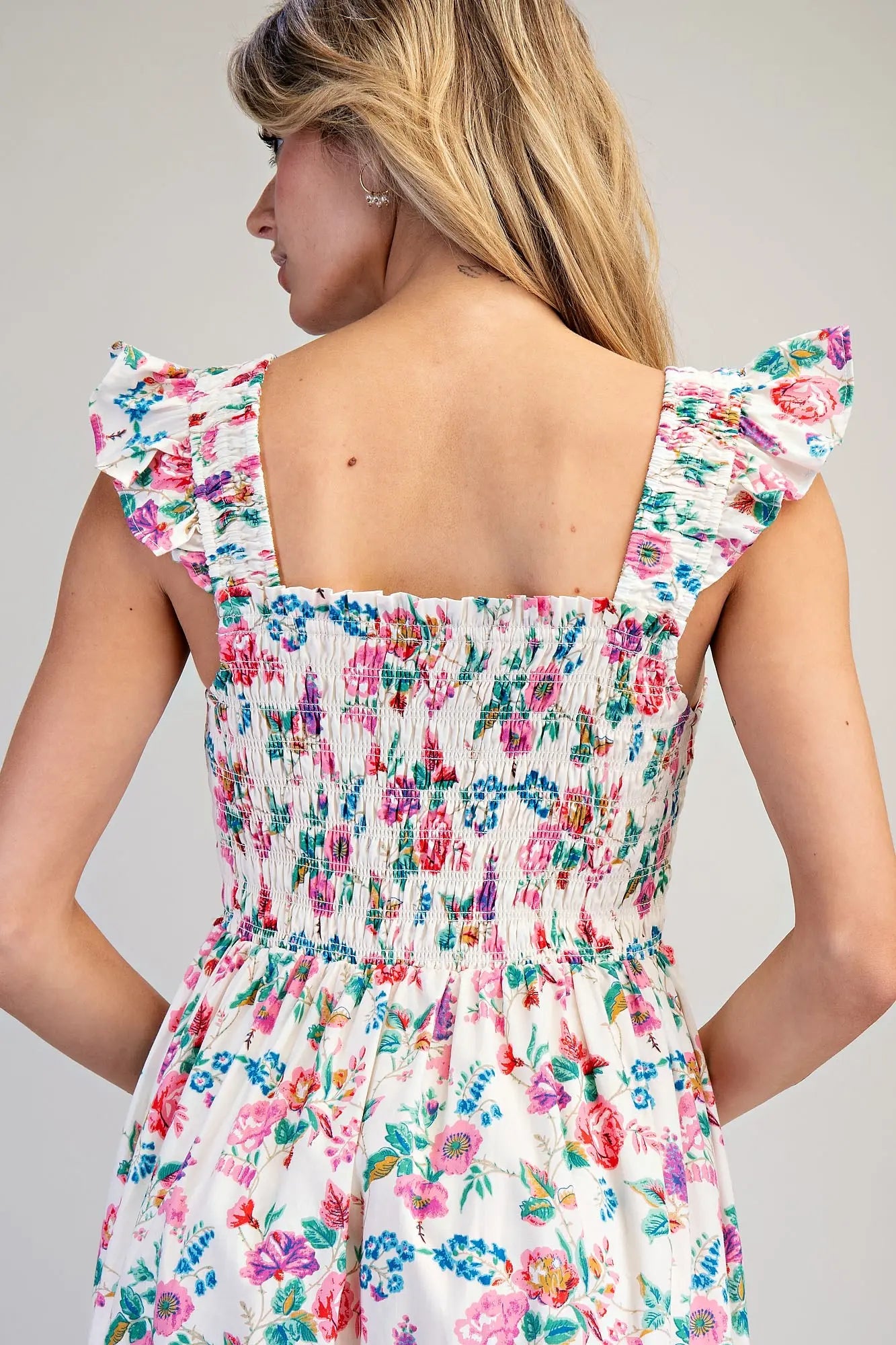 Floral Pink Dress