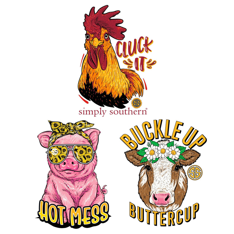 Simply Southern Sticker Set