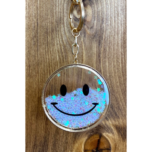 Sparkles, Stars, & Smiles Keychain
