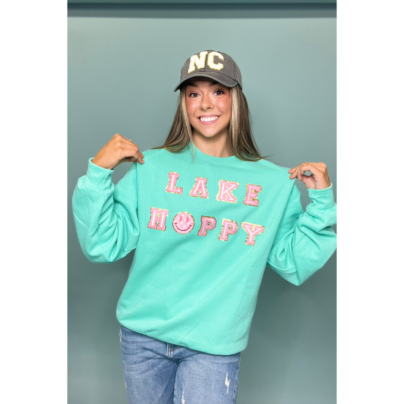 Lake Happy Varsity Sweatshirt