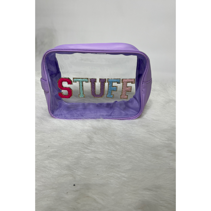 Varsity Letter Cosmetic Bag