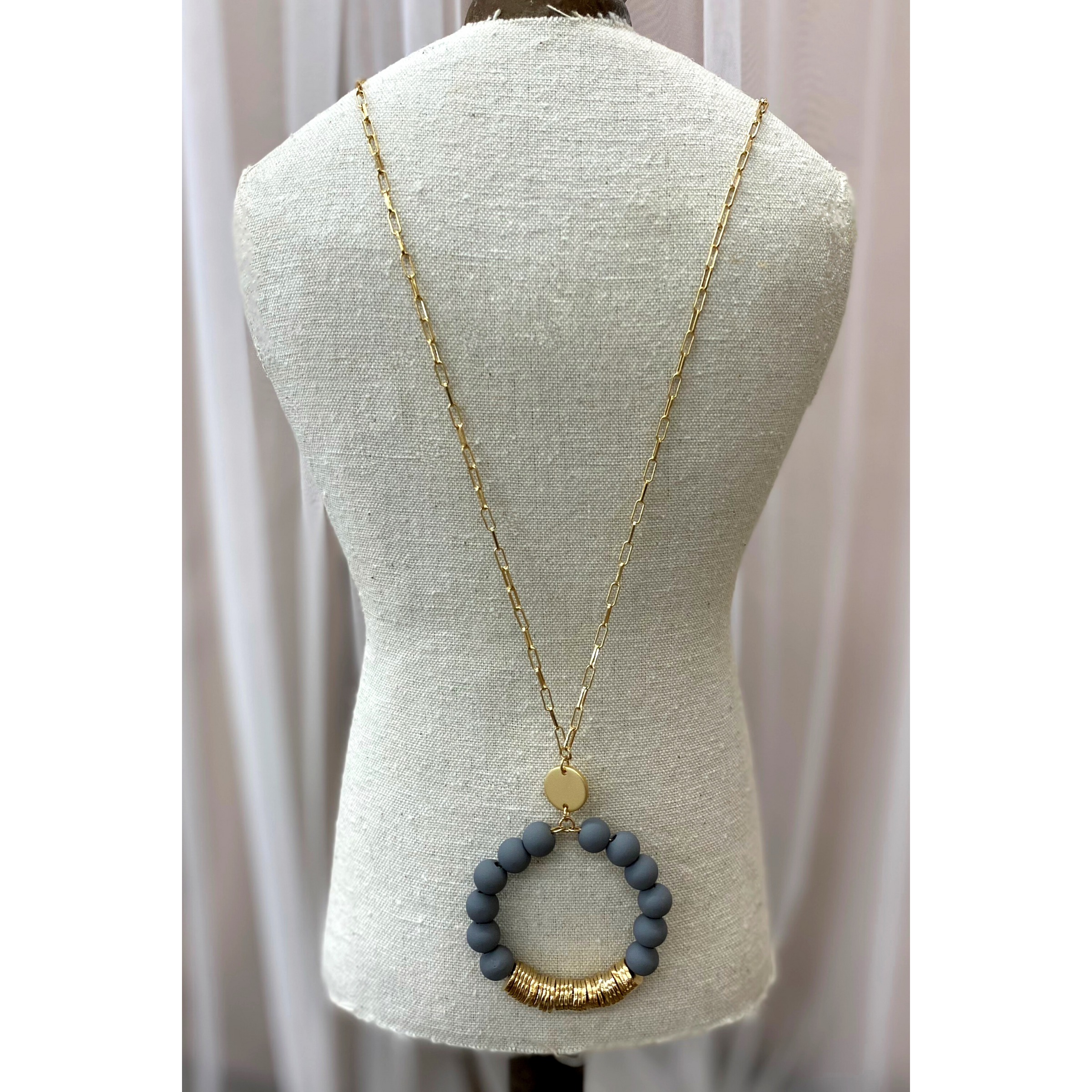 Circle of Love Long Necklace