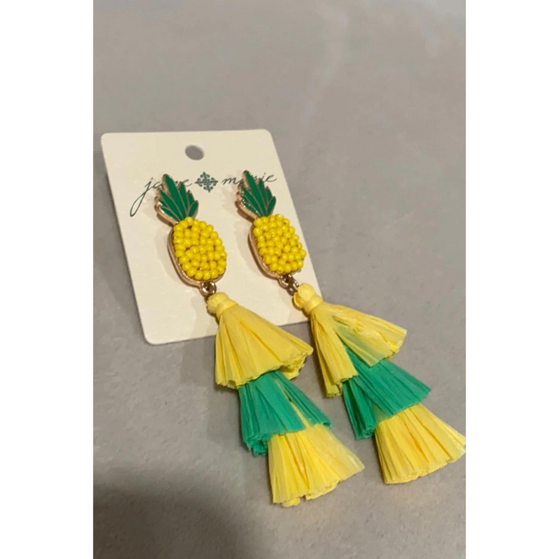 Pineapple Cutie Earrings *Final Sale*