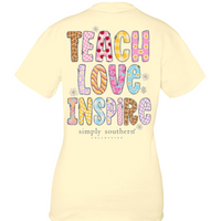 Simply Southern Teach Love Inspire Tee