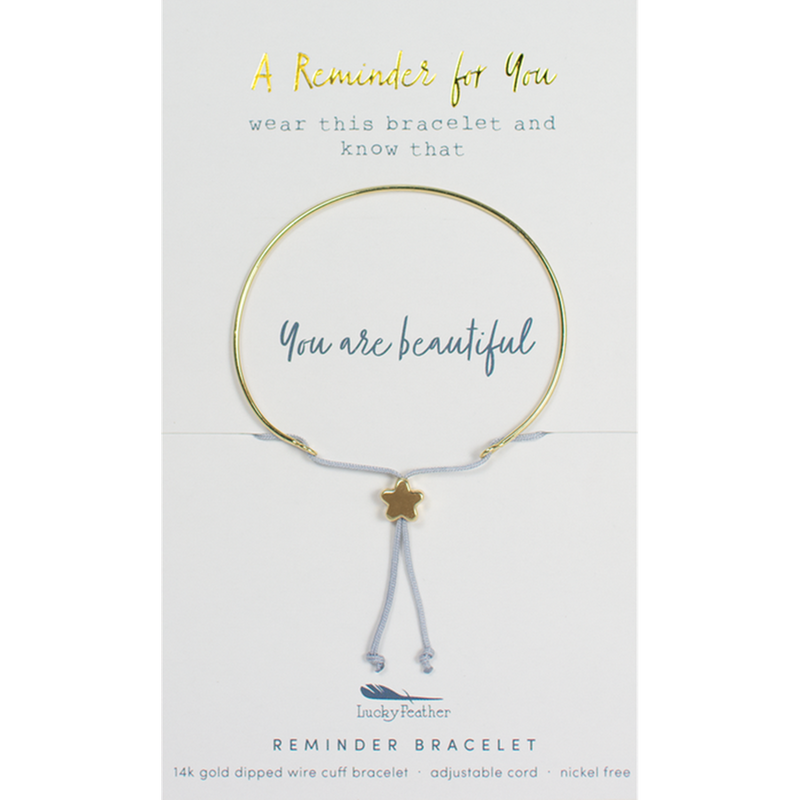 You are Beautiful Reminder Bracelet