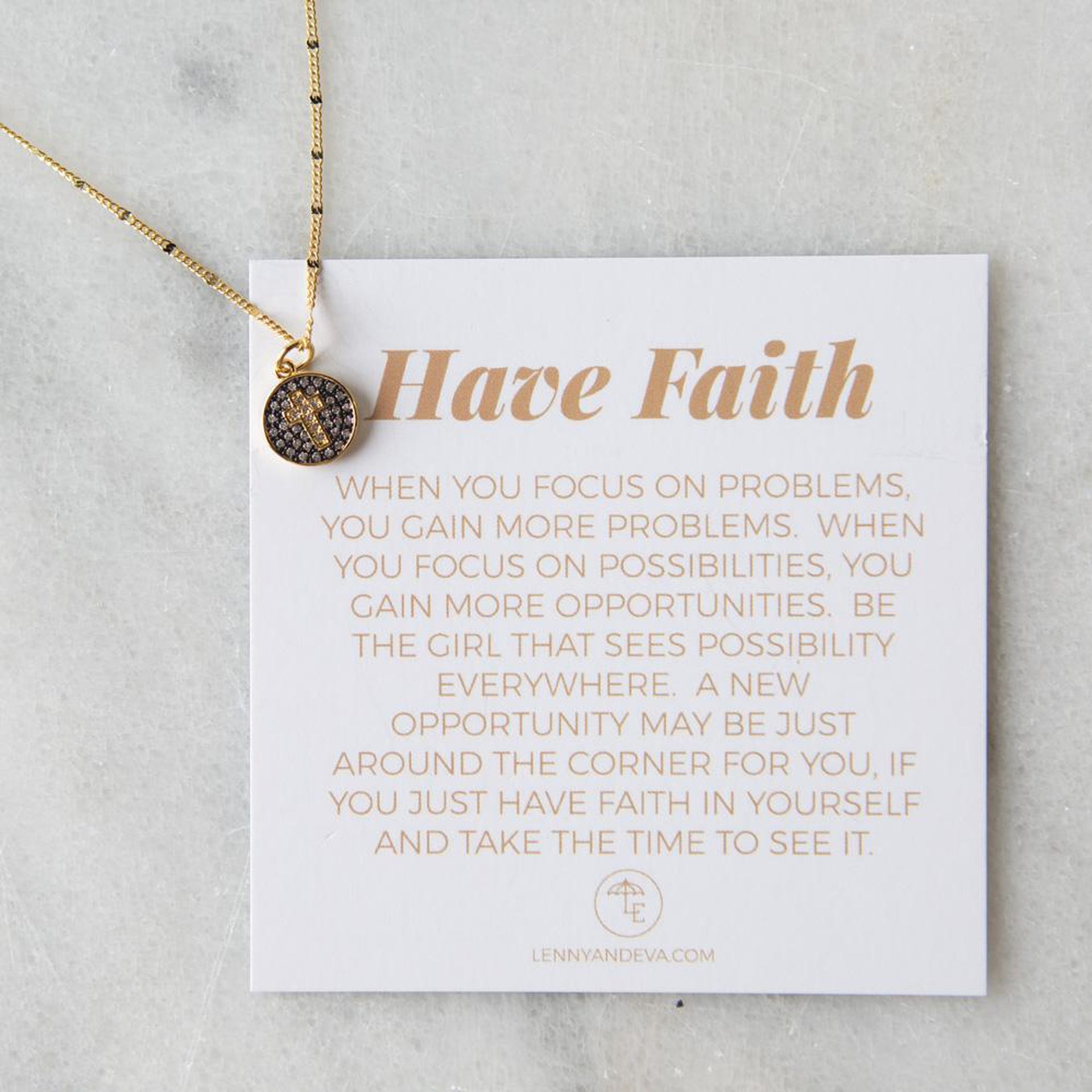 Lenny Eva- Inspiration Necklace – Molly Malone's Boutique