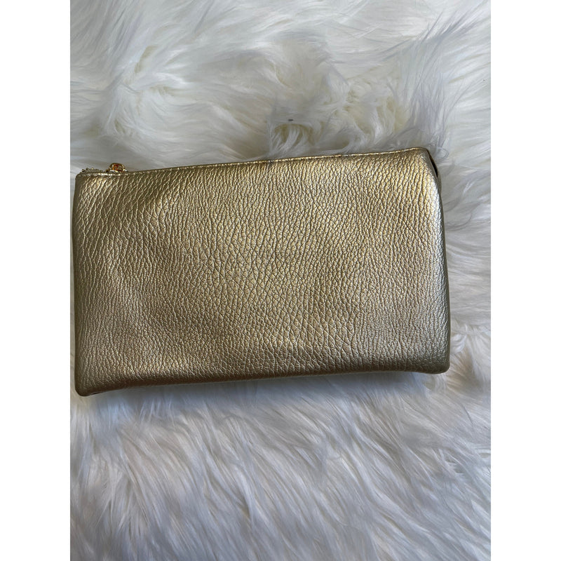 Jen & Co Riley Crossbody Handbag - Light Gold