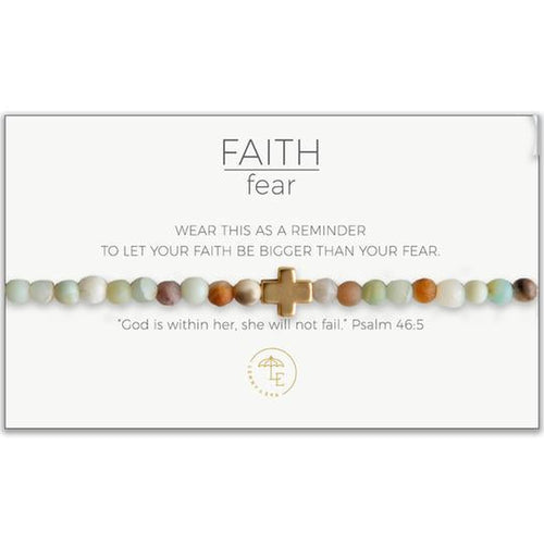 Lenny & Eva- Faith Over Fear Bracelet