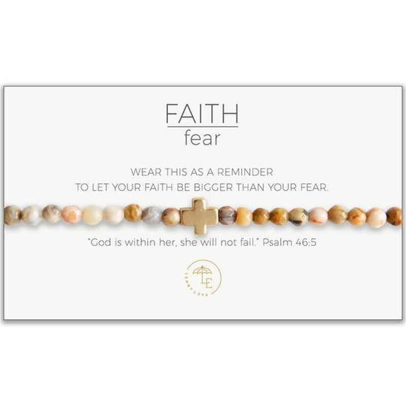 Lenny & Eva- Faith Over Fear Bracelet