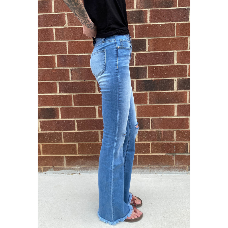 YMI High Rise Flare Jeans