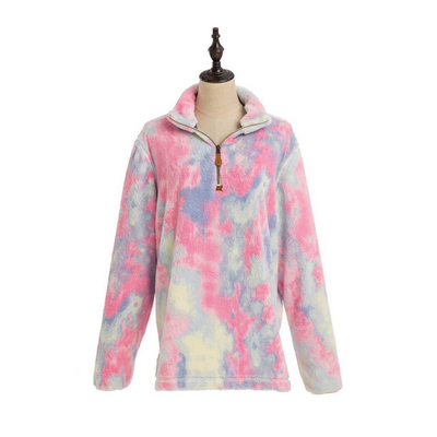 Katydid Tie Dye Sherpa *