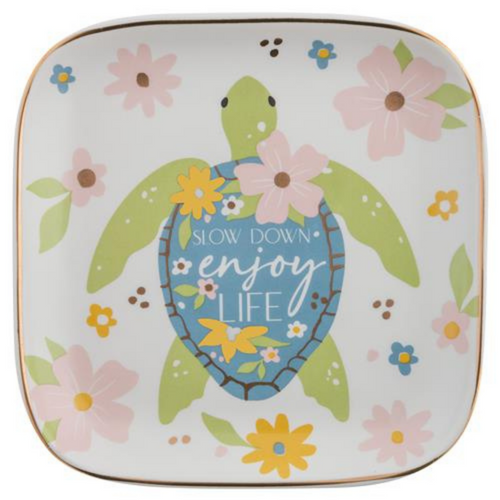 Karma Flora Square Trinket Tray