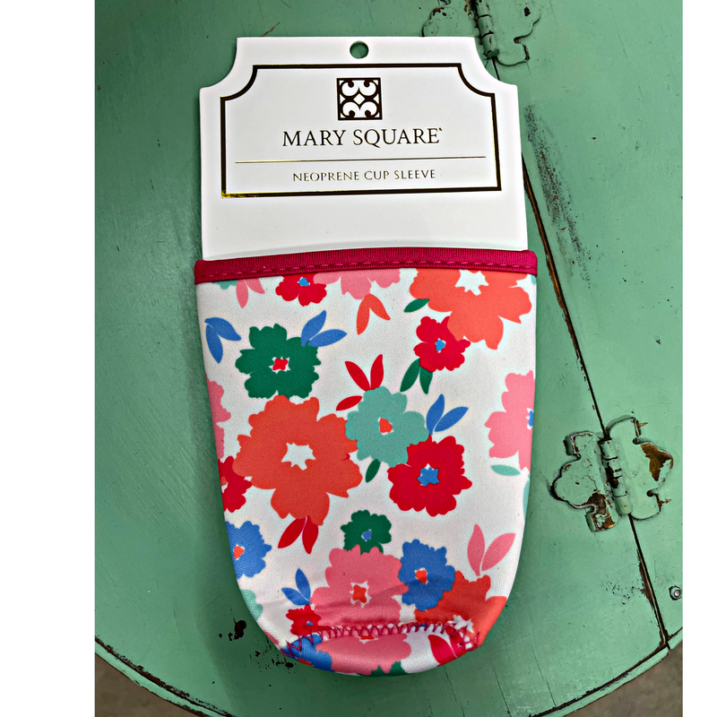 Mary Square Neoprene Cup Sleeve - Medium