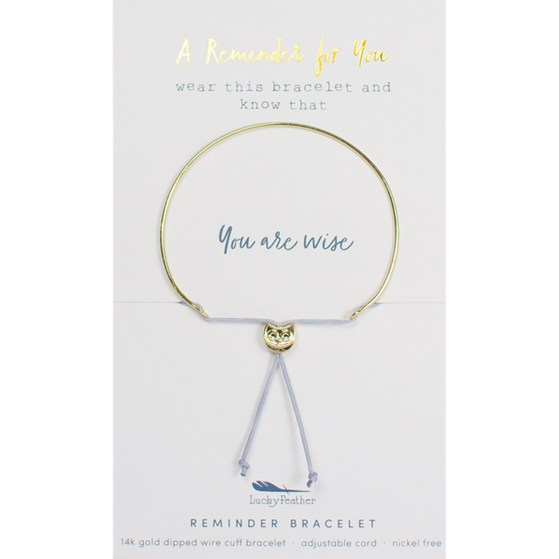 You are Wise Reminder Bracelet