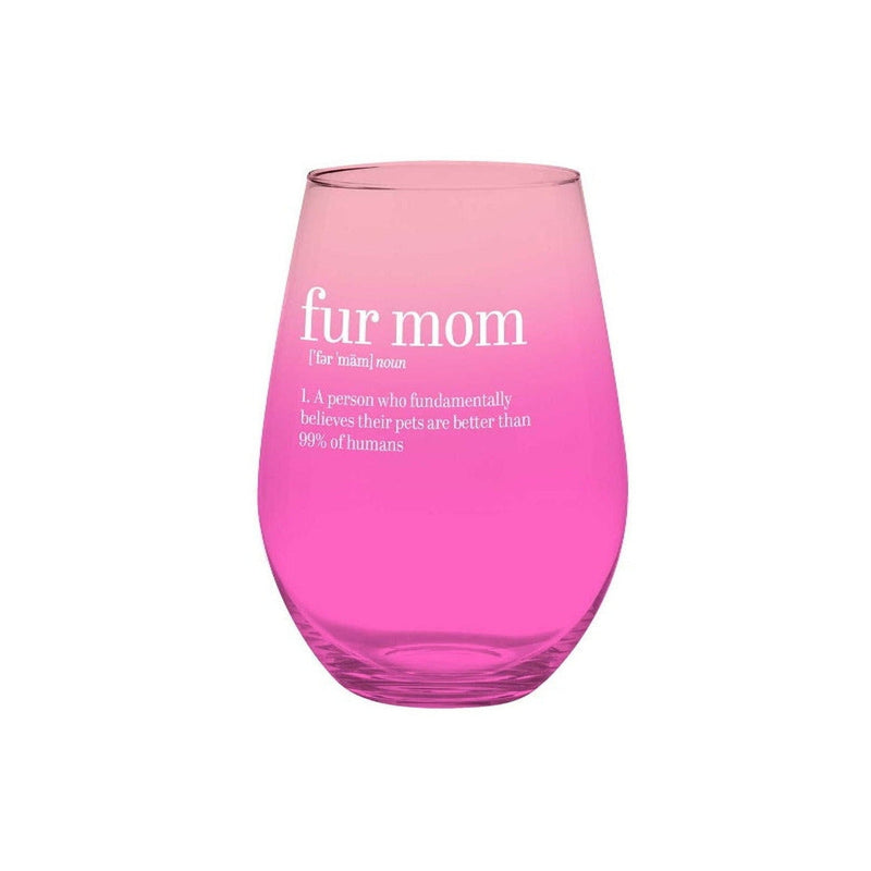 Slant Jumbo Stemless Wine Glass
