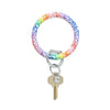 Rainbow Cheetah O-venture key ring