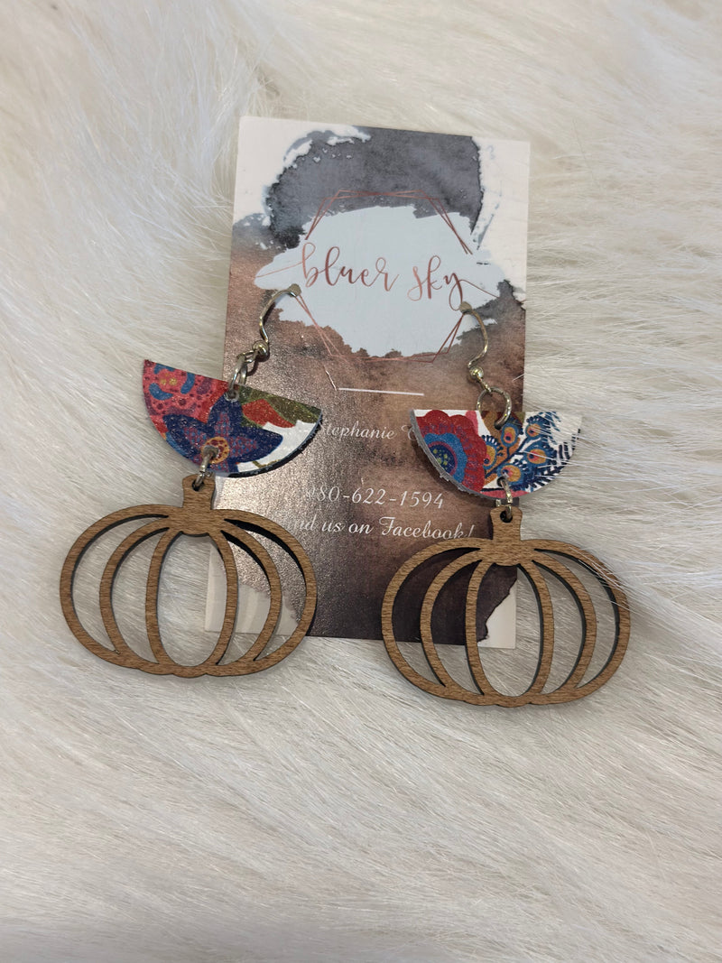 Handmade Bluer Sky Earrings *Final Sale*