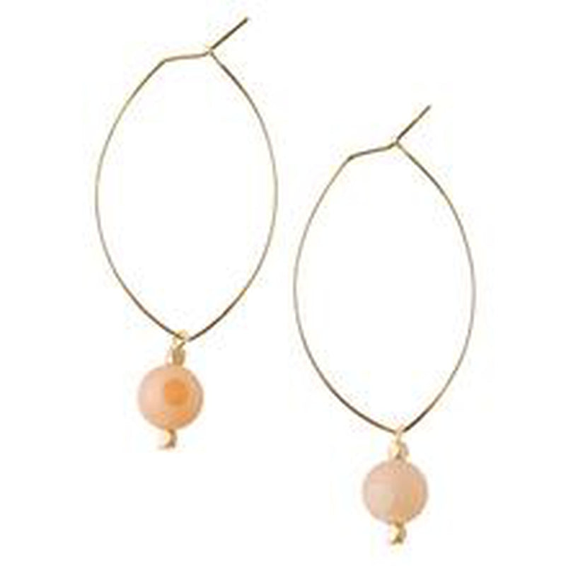 Lenny Earrings in Druzy