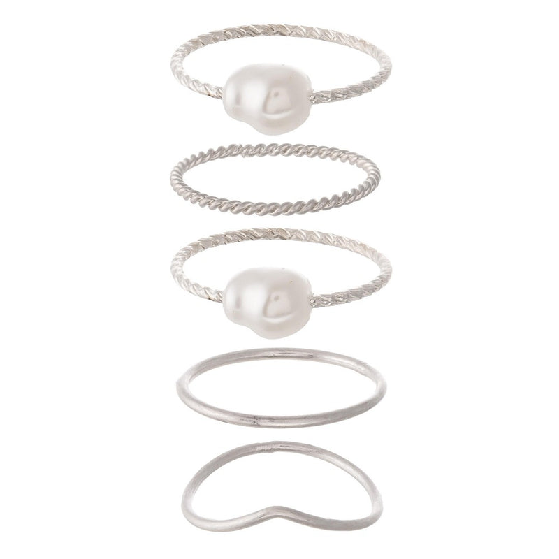 The Perfect Pearl Ring Set