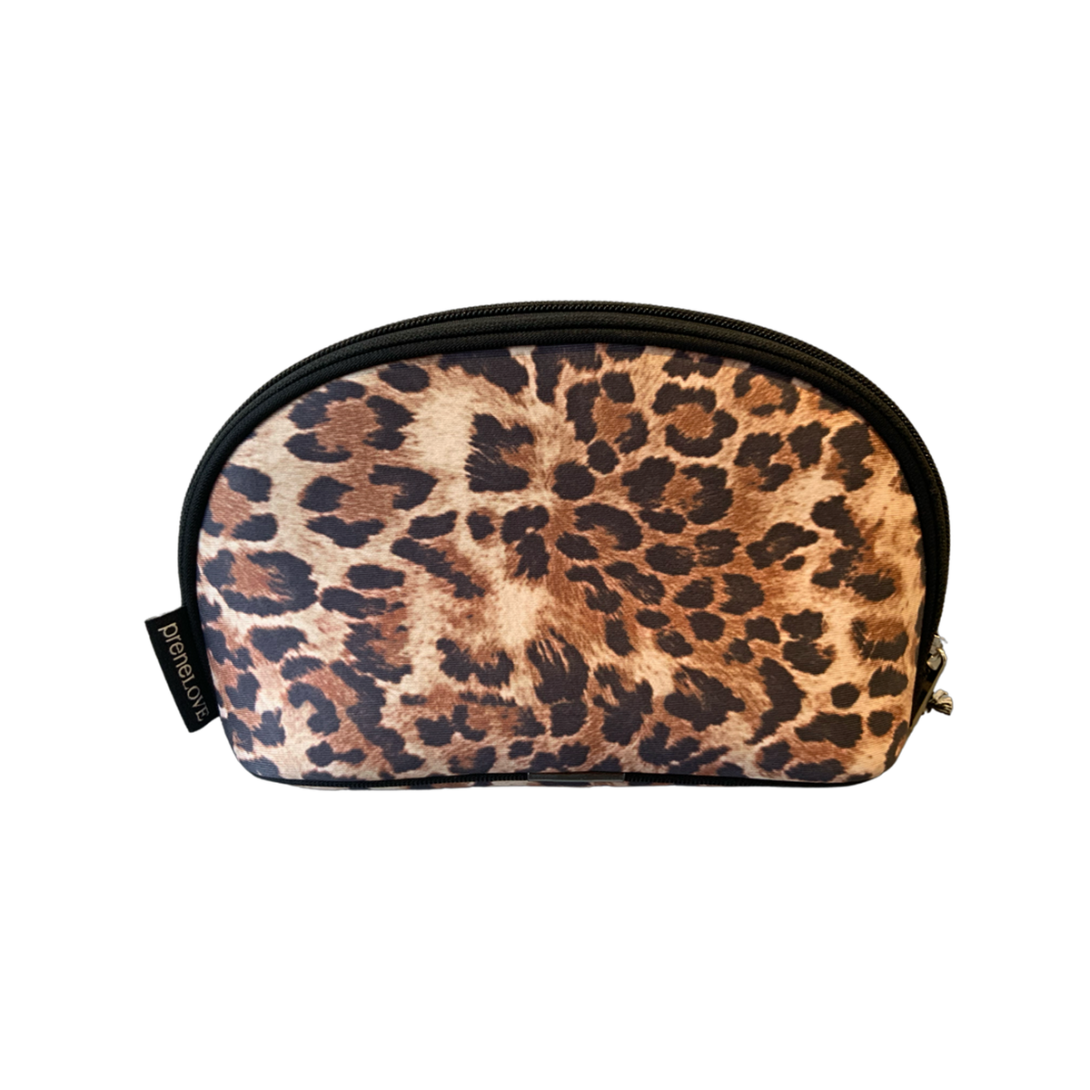 Prenelove cosmetic bag in leaside. Leopard print